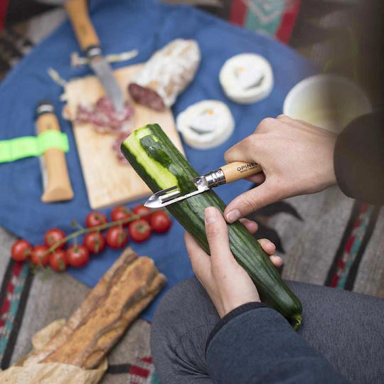 Opinel Peeler Cleaner For Fruits And Vegetables Made Of Stainless Steel