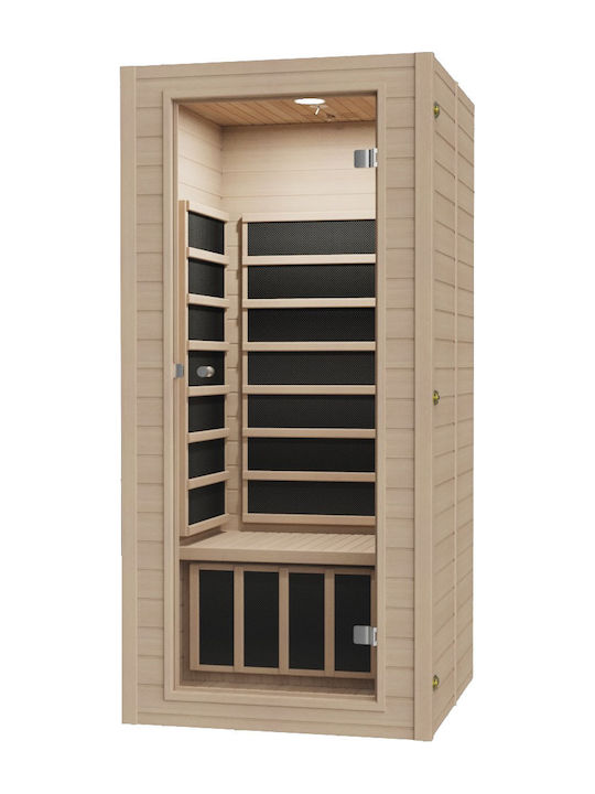 AMILA S-11 Sauna Infrarot für 2 Personen Innenbereich B120xT90xH190cm
