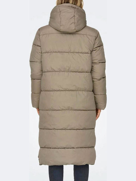 Only Montana Μπουφάν Puffer Silver Mink