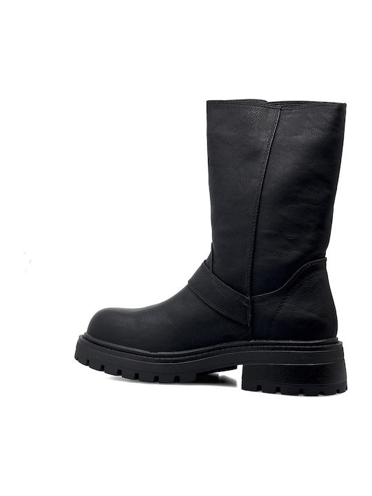 Ghete Dama Biker Negru