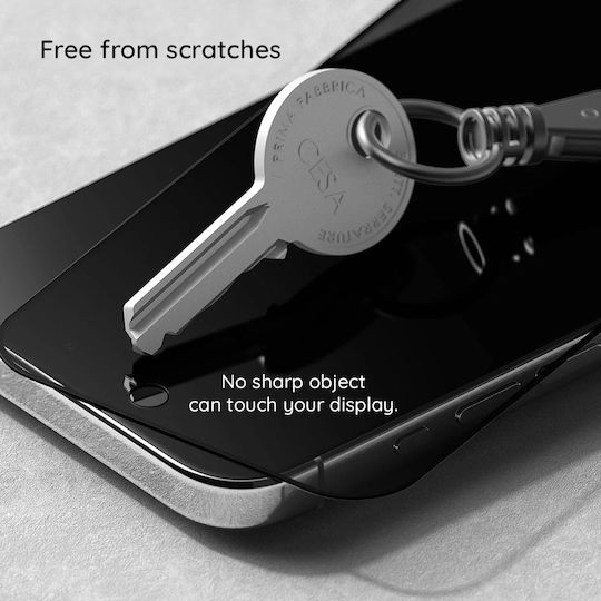 Techsuit Full Glue Privacy Tempered Glass Μαύρο (Galaxy S23 FE)