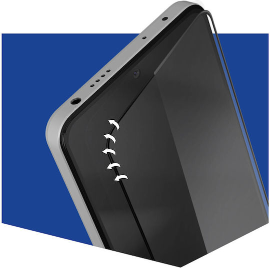 3MK HardGlass Max Lite Full Face Tempered Glass Negru (Redmi Note 12 Pro 5G / Redmi Note 12 Pro Plus 5G / Poco X5 Pro)
