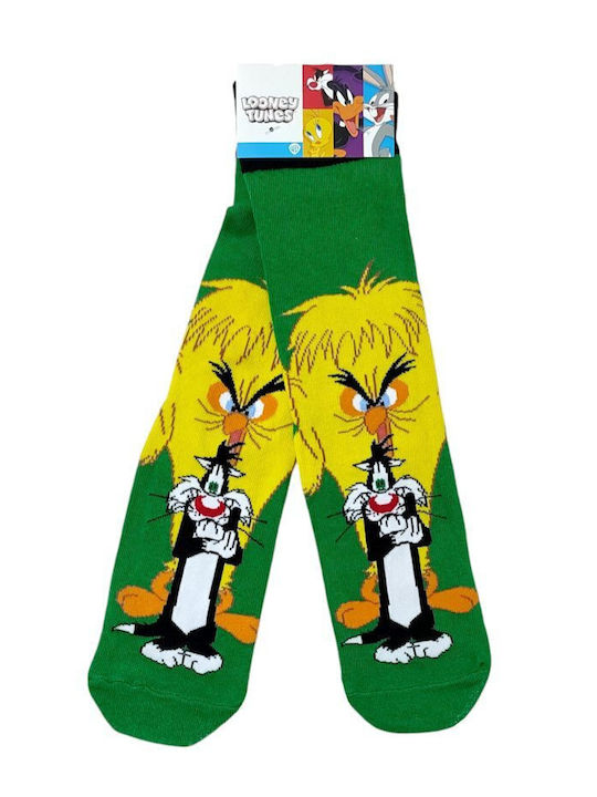 Looney Tunes Ανδρικές Κάλτσες Πράσινο Looney Tunes Ανδρικές Κάλτσες Πράσινο