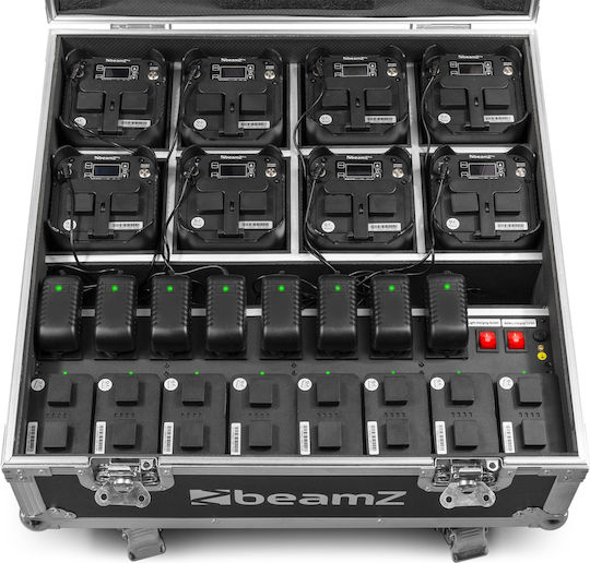 Ffc10 Beamzpro Flightcase 8x Bbp54 Spoturi cu încărcător integrat