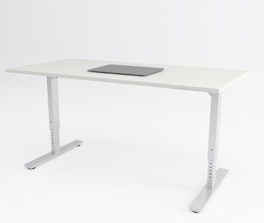 ErgoAction Βάση Γραφείου Μεταλλική Μαύρη 138x80cm