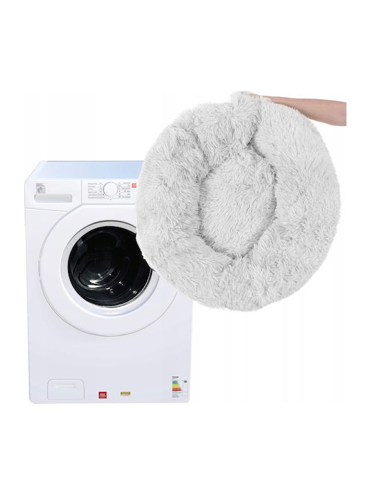 Poof Pat pentru câini Gri 90x90cm.