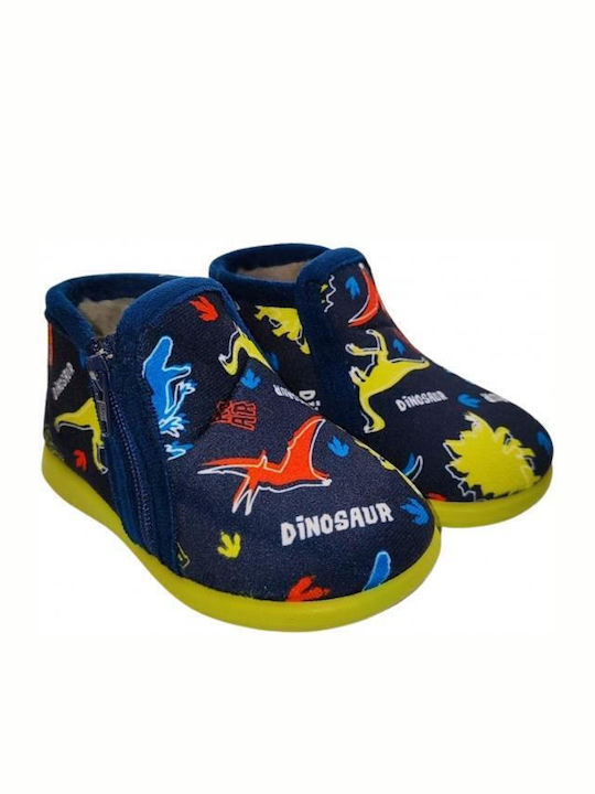 Childrenland Anatomic Kids Slippers Boots Blue