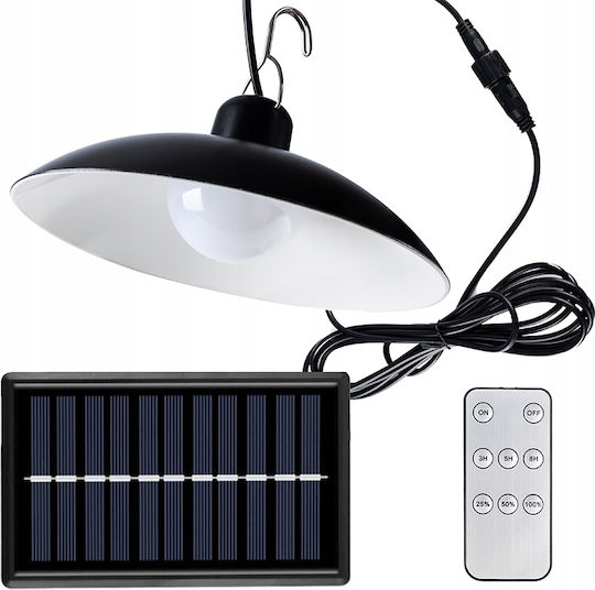 Solar-Hängeleuchte Unabhängiges Solarpanel 3-Meter-Kabel Fernbedienung