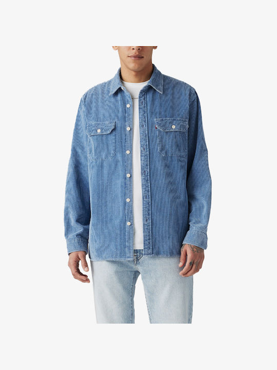 Levi's Jackson Worker Corduroy Shirt Light Indigo