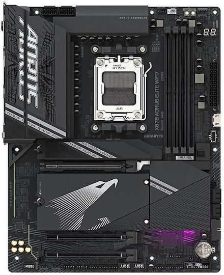 Gigabyte X870 Aorus Elite WIFI7 Motherboard ATX with AMD AM5 Socket