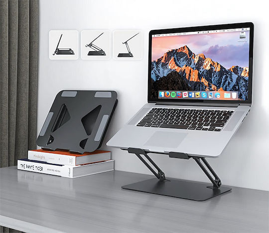 Media-Tech Βάση Στήριξης για Laptop Ασημί (MT2661)
