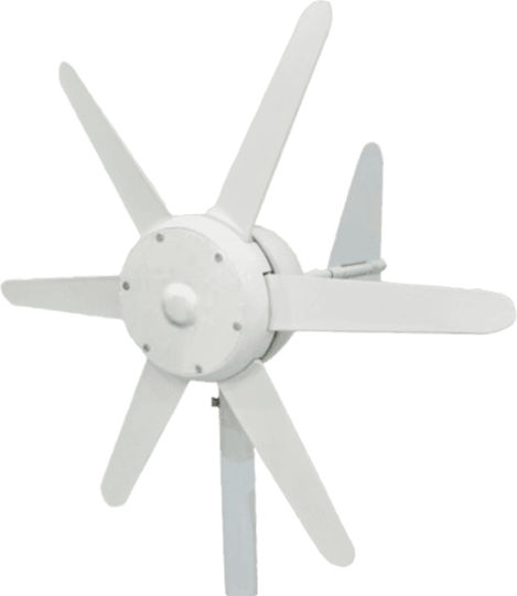 Solarfam M300 Wind Turbine with 90W Rated Power 6 Wings, 12V with Built-in Charge Regulator