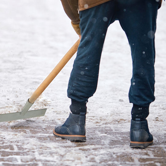 Răzuitor de gheață Kadax Daltă Metal Ascuțit Puternic 33cm