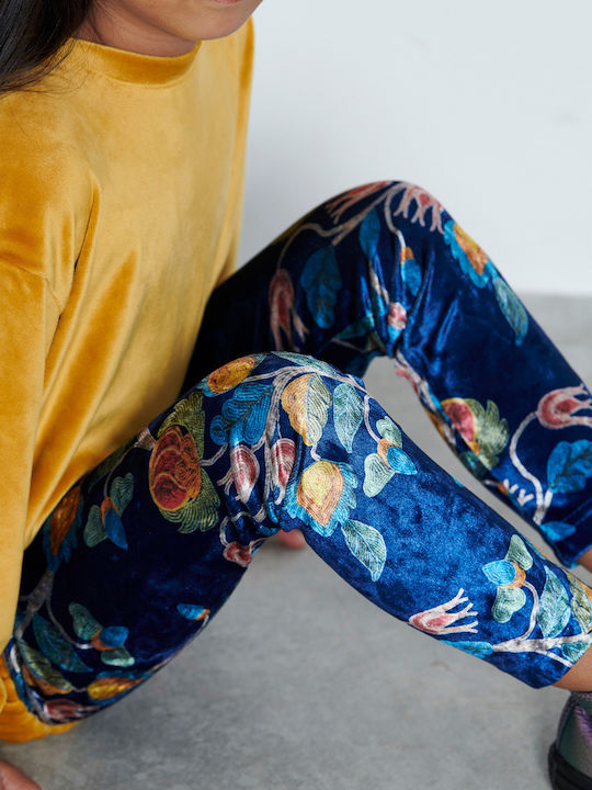 Kids Legging Long Blue