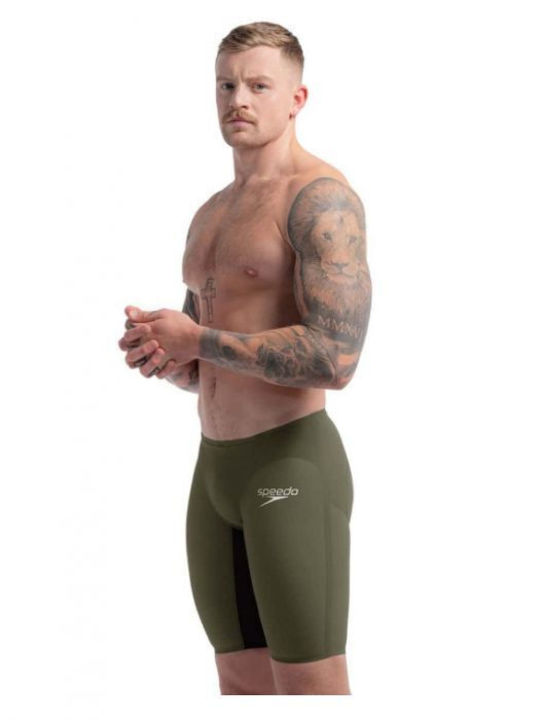 Speedo Fastskin Lzr Pure Intent 2.0 Състезателен Заглушител Мъжки Бански Зелен