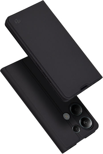Techsuit Book Δερματίνης Μαύρο (Redmi Note 13 Pro 4G / Poco M6 Pro 4G)