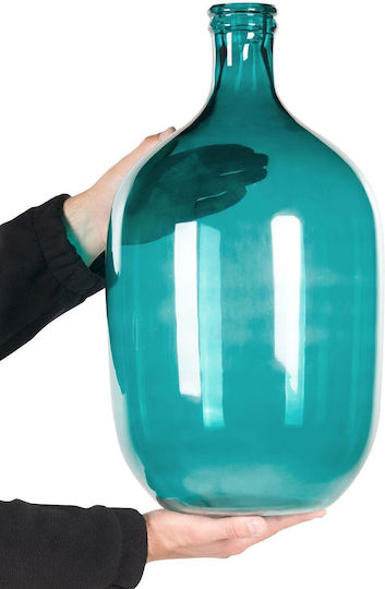 Beliani Διακοσμητικό Βάζο Glas Transparent 1Stück