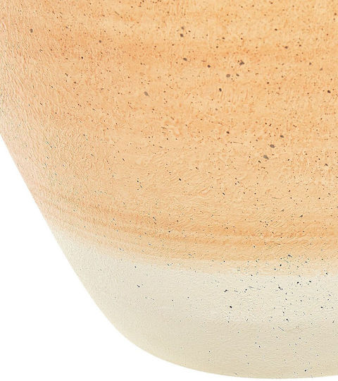 Beliani Glasvase Orange