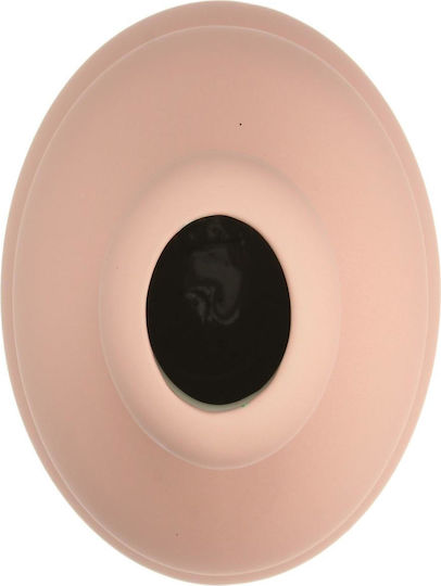 ArteLibre Декоративна ваза Стъкло Matt Pink 13.5x13.5x20.4см 1бр