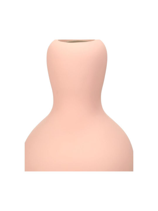 ArteLibre Декоративна ваза Стъкло Matt Pink 13.5x13.5x20.4см 1бр