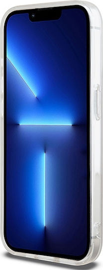 DKNY Repeat Pattern Tonal Stripe Back Cover Plastic / Silicon 0.5mm Roz (iPhone 15 Pro)