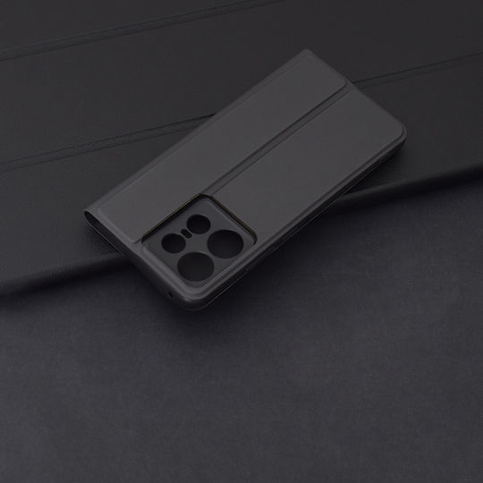 Techsuit Book Silicon Negru (Honor 50 Pro)