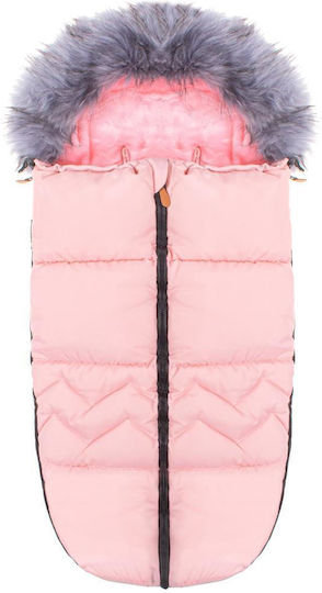 Universal Waterproof Stroller Footmuff 90x45cm Pink