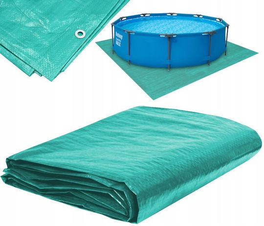 Waterproof Laminated Polyethylene Tarp 2x3m Green