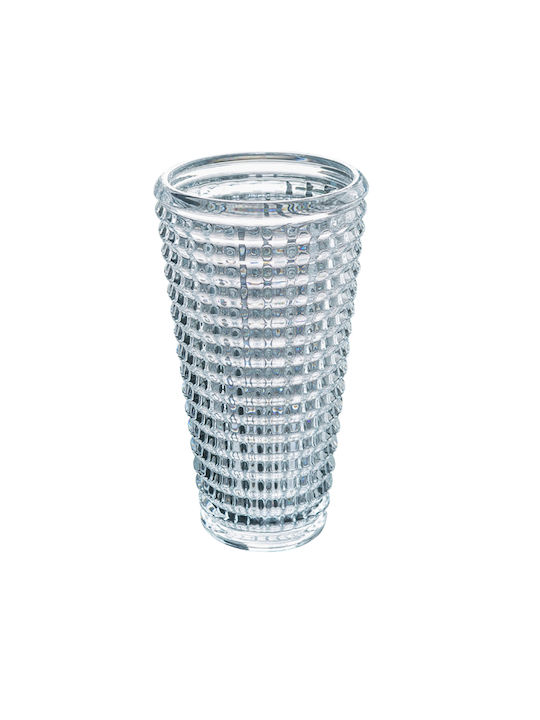 Artekko Decorative Vase Transparent 15x15x27.5cm