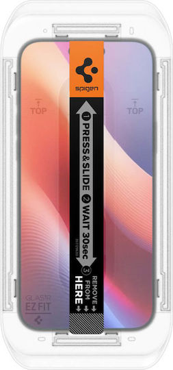 Spigen Glas.tR EZ Fit Tempered Glass (iPhone 17 / 17 Pro / 16 Pro) AGL07935