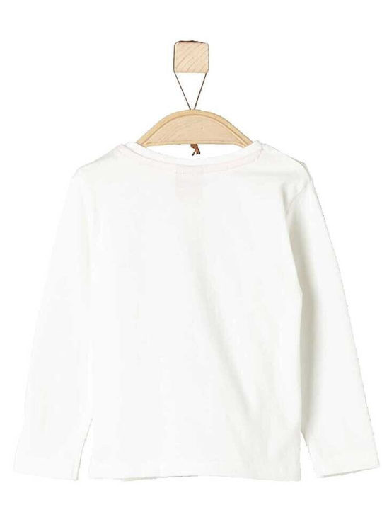 s.Oliver Children's Blouse Long Sleeve White