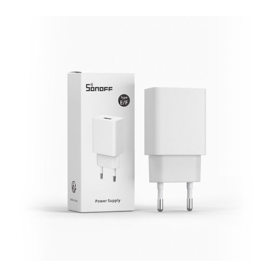 Sonoff Ladegerät ohne Kabel mit USB-A Anschluss 10W Weißs (PS10UA050K2000EU)