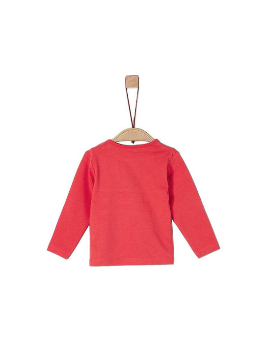 s.Oliver Children's Blouse Long Sleeve Dark Red