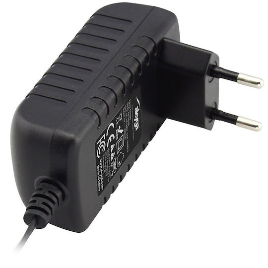 Akyga Charger with Built-in Cable micro USB 12.5W Blacks (AK-TB-06)