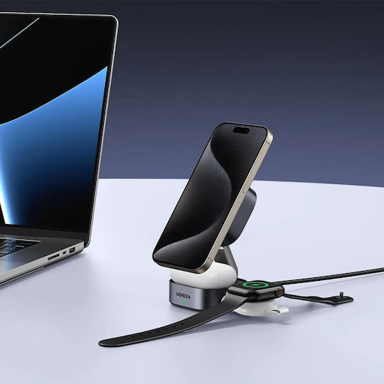 Ugreen Magsafe Charger With USB-C Output Port 15W Black W702