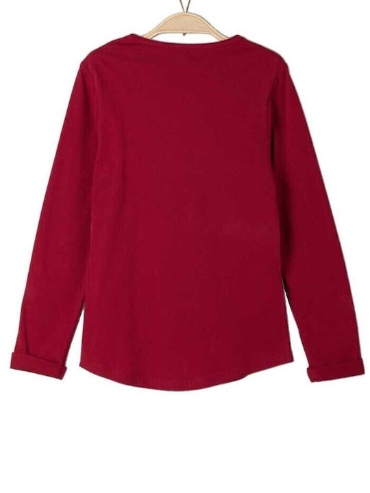 s.Oliver Children's Blouse Long Sleeve Dark Red