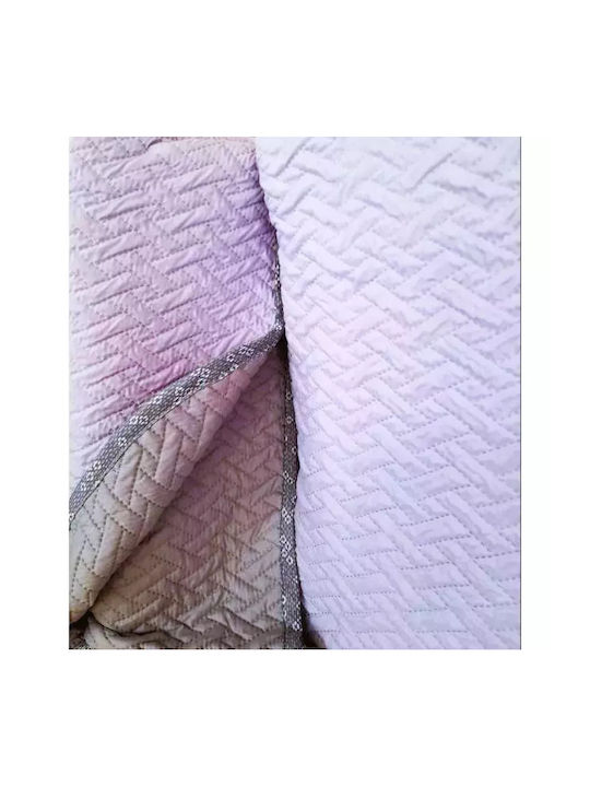 Guy Laroche Vantage Lilac Coverlet Single Microfiber Purple 170x250cm
