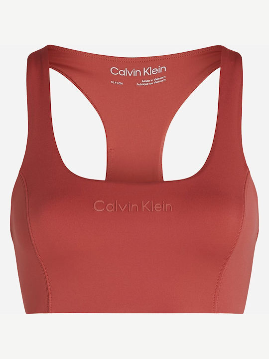 Calvin Klein Women's Bra without Padding Red