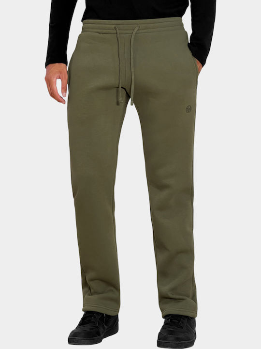 Jogginghose mit Gummizug Khaki