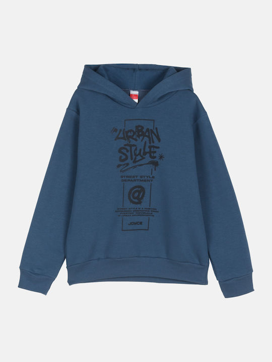 Kids Sweatpants Set Blue 2pcs Street