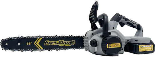 Cresman Pro 893r Αλυσοπρίονο Μπαταρίας 2x4Ah 21V 3.3kg με Λάμα 40cm