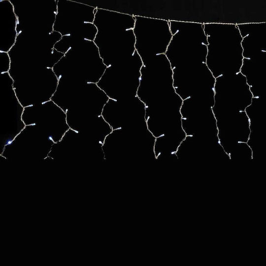 100 Lichterketten LED 1.8m. x 60cm Warmes Weiß Typ Regen 1Stück