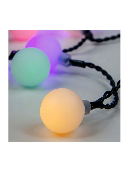 80 Lights LED 3m. Multicolor in String 1pcs