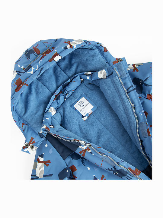Cool Club Baby-Ausgehstrampler Langärmliges Blue