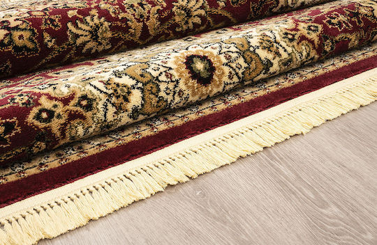 Newplan Persia 1019 Χαλί Διάδρομος με Κρόσια Burgundy 80x150cm