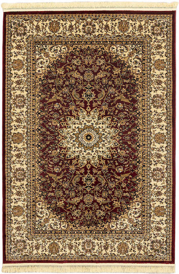 Newplan Persia 1019 Χαλί Διάδρομος με Κρόσια Burgundy 80x150cm