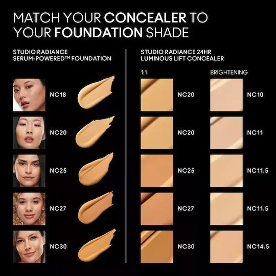 M.A.C Studio Radiance Liquid Concealer NC44 11ml