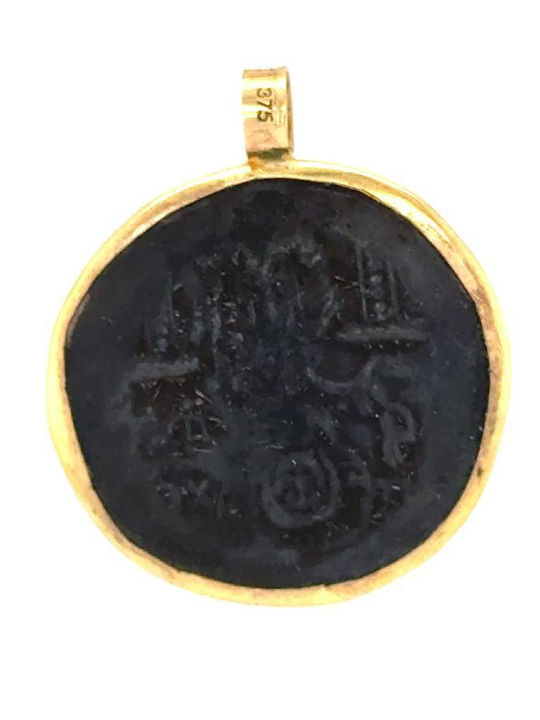Drandakis Charm Talisman From 9 K Gold Drandakis Charm Talisman From 9 K Gold