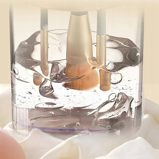 Transparenter Make-up Pinsel Reinigungsbehälter
