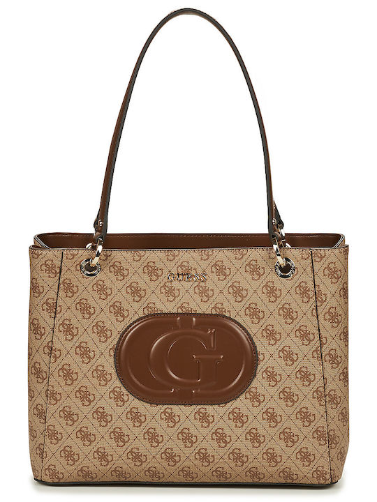 Guess Women's Bag Tote Hand Brown